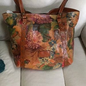 Patricia Nash Italian leather tote
